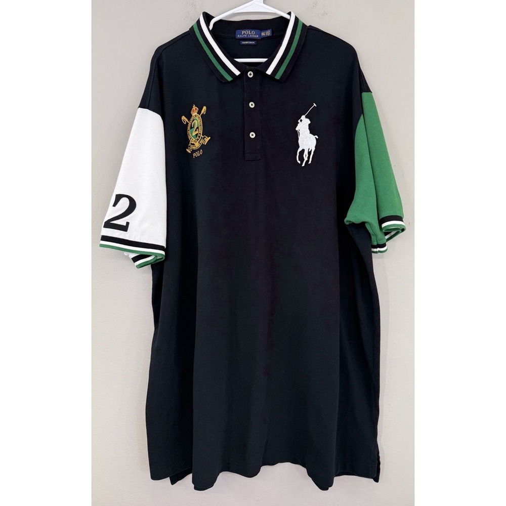 Polo Ralph Lauren Polo Shirt Men's 3XLT Big Pony Crest Logo (read flaw) - Picture 2 of 11